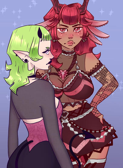 slime & x0tlxenas (x0tlxenas)